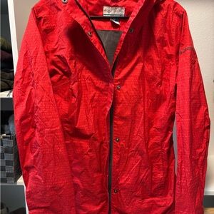 Columbia Women’s Red Raincoat